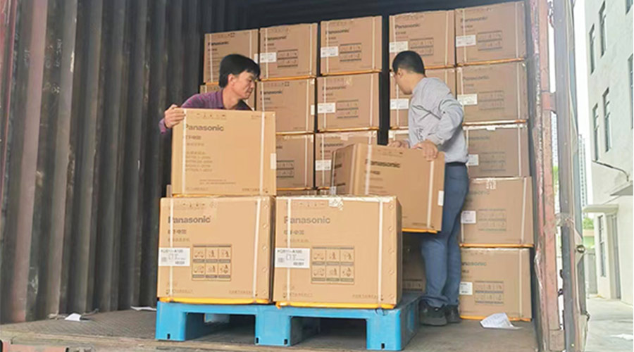 發(fā)貨抓速度！金環(huán)電器第一時(shí)間完成松下滾筒干衣機(jī)發(fā)貨