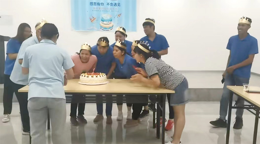 金環(huán)電器6月份員工生日會(huì)  美好如約而至！