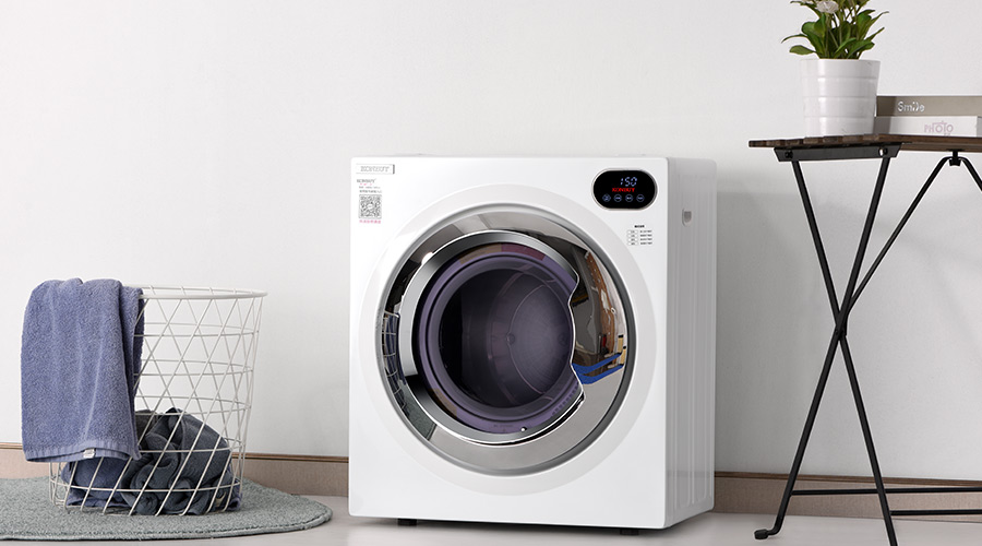 自然晾曬過(guò)的衣物灰塵多，家用衣物烘干機(jī)烘衣更干凈！