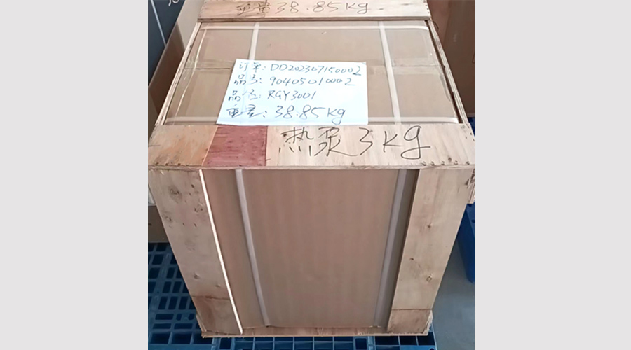 吸引客戶關(guān)注！金環(huán)電器熱泵滾筒干衣機(jī)小樣出貨國外