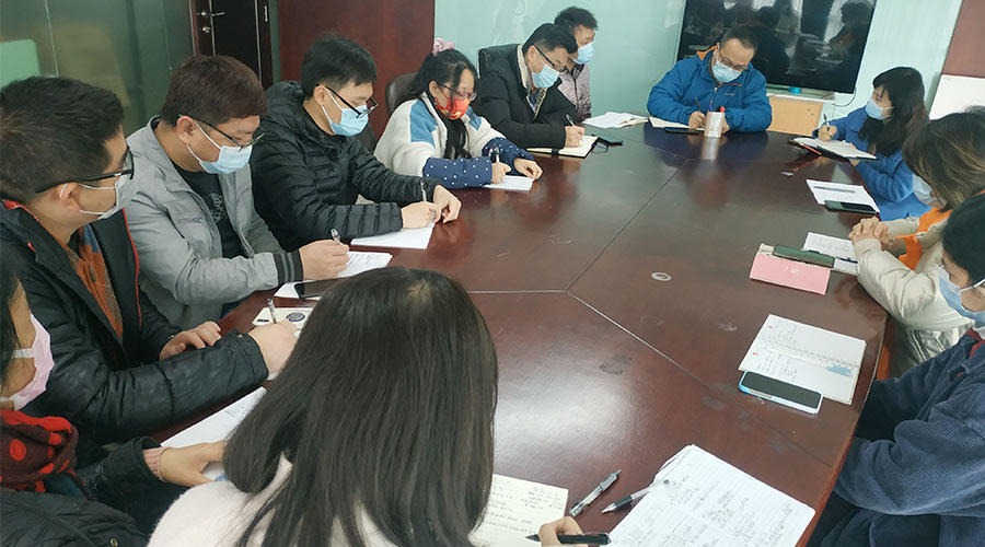 開工大吉！金環(huán)電器組織銷售部門召開動員大會