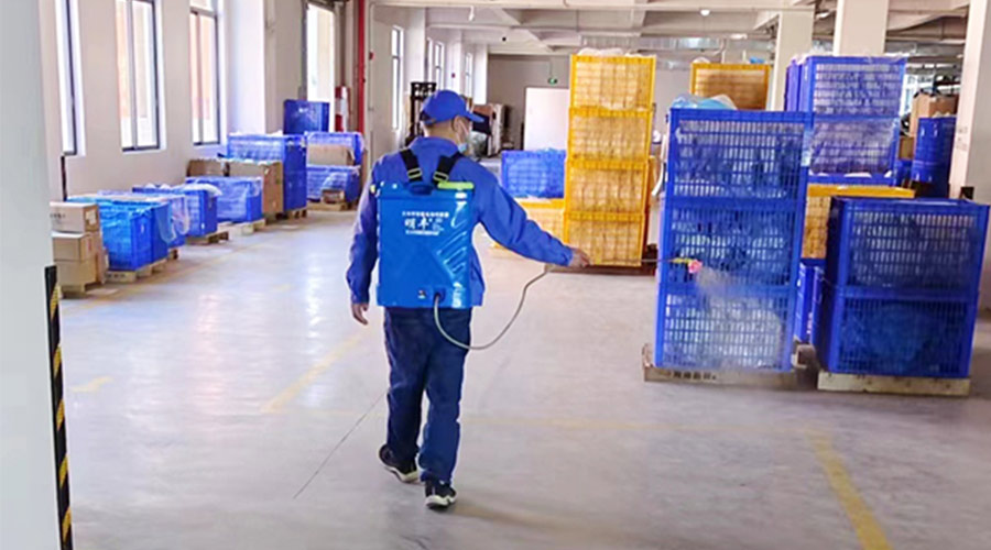 健康和安全放首位！金環(huán)電器全面開展工廠除菌工作