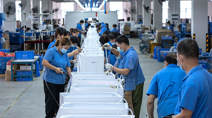 滾筒干衣機(jī)代工廠(chǎng)生產(chǎn)工藝流程保證措施（上）