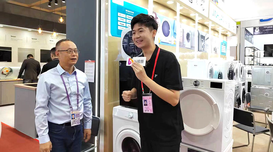 廣交會熱點！央視、新華網(wǎng)等媒體聚焦金環(huán)電器滾筒干衣機