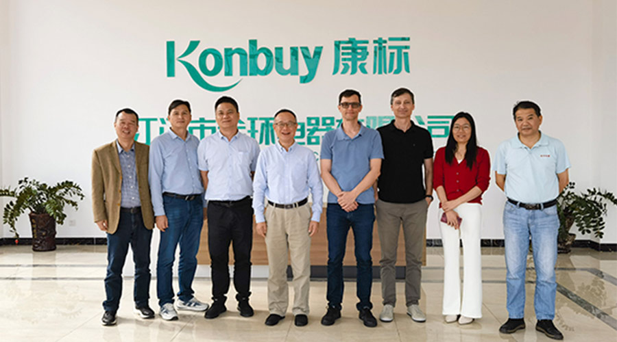 新項目對接！客戶伊萊克斯親臨金環(huán)電器參觀指導