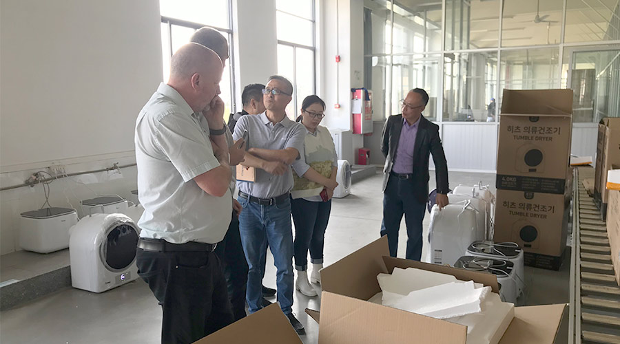 搶訂單 拼合同！金環(huán)電器積極推進(jìn)滾筒衣服烘干機訂單增長