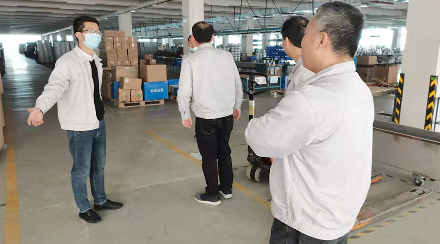 查隱患 防事故！金環(huán)電器領導開展節(jié)前安全檢查